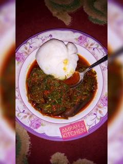 A picture of Vegetable soup.