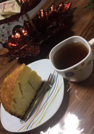 عکسی از دستور کیک خیس پرتقالی