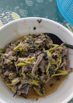 Foto resep Tumis jantung pisang bunga pepaya