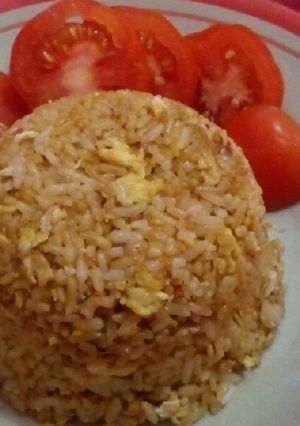 Foto resep Nasi goreng ebi sederhana