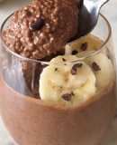 Smoothie de chocolate com chia