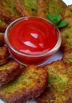 A picture of Crispy Hare Matar Kabab.