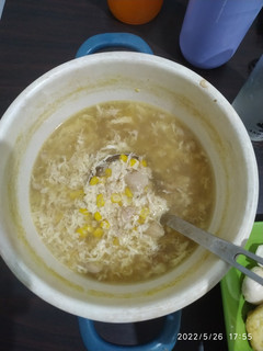 Foto resep Sup Jagung Ayam Telor