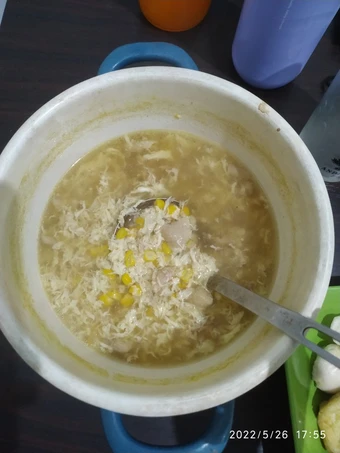 Langkah Gampang Membuat Resep Sup Jagung Ayam Telor yang Sempurna Anti Ribet, Uenak Banget