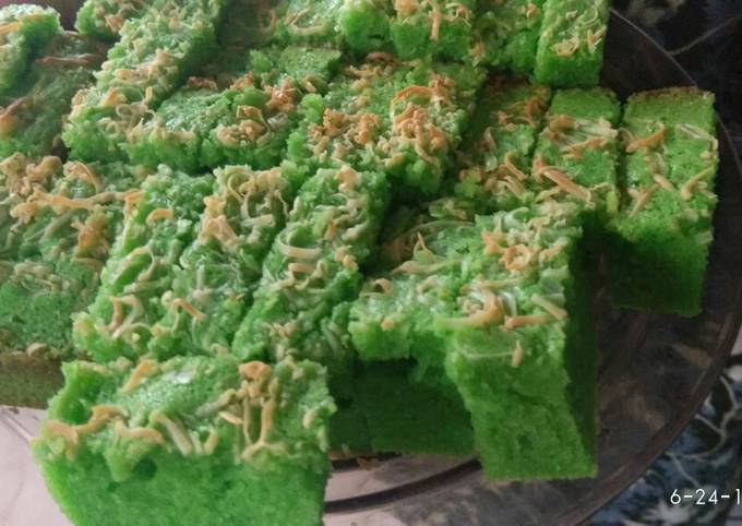 Bolu Pandan Keju (panggang) 💕