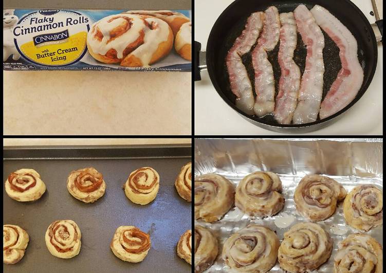 Recipe of Homemade Bacon Cinnamon Buns