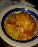 Pollo con colito
