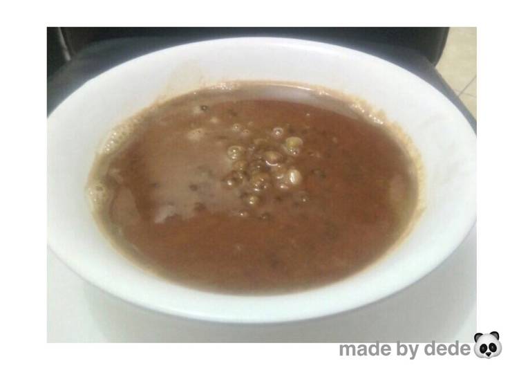 Resep Bubur kacang hijau gula merah👍🏻 Anti Gagal