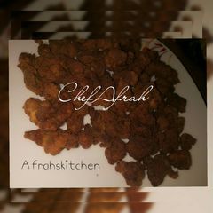 A picture of Beef popcorn.
