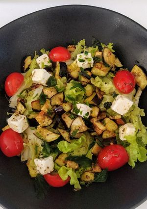 Une photo de Salade d'aubergine