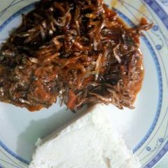 A picture of Fried Omena.