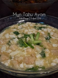 Foto resep Mun Tahu Ayam