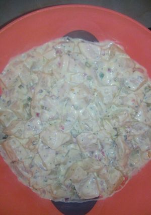 A picture of Potato salad.