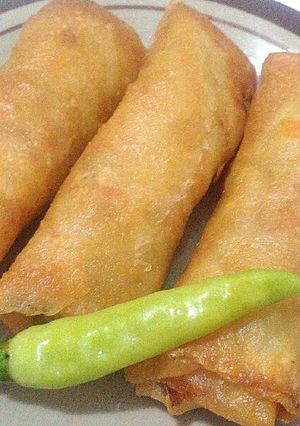 Foto resep Lumpia wotaba (wortel taoge bakso)