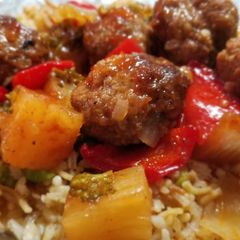 A picture of Sheik's Sweet N' Sour Meatballs.