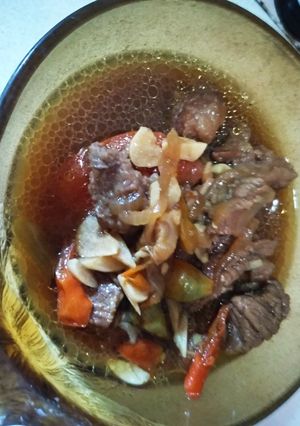 Foto resep Daging sapi saustiram