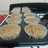 Muffins de banana, harina integral y avena