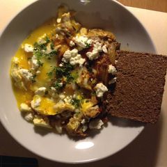 A picture of Shakshuka.