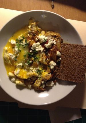 A picture of Shakshuka.