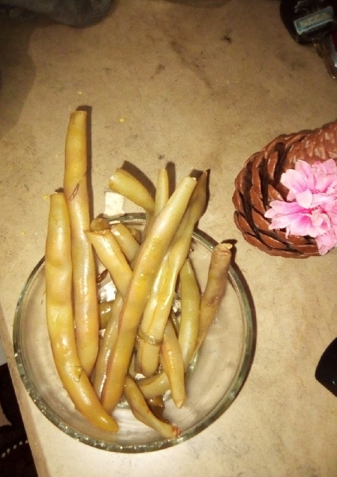 عکسی از دستور ترشی لوبیا سبز