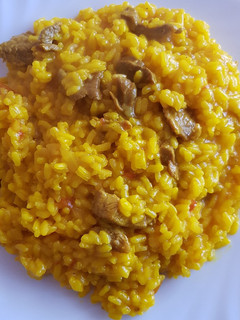 Una foto de Arroz con carne