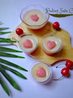 Foto resep Puding Susu Cinta