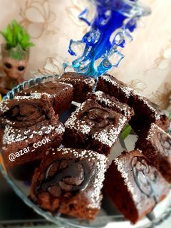 عکسی از دستور کیک شکلاتی عصرانه