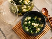 Gambar miso soup tahu