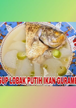 Foto resep Sup Lobak Putih Ikan Gurame
