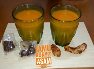 Foto resep Jamu kunyit asam