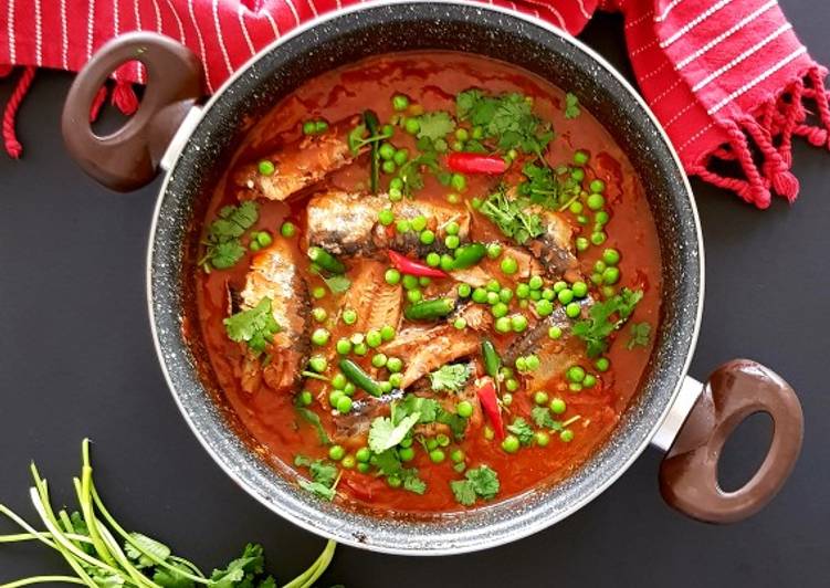 Easiest Way to Make Super Quick Homemade Tinned Pilchard Fish &#34;Rougaille&#34;