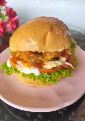 Foto resep Beef Patty Burger (Isian burger)