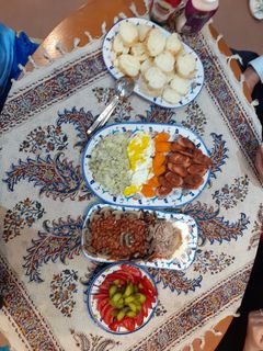 عکسی از دستور صبحانه انگلیسی