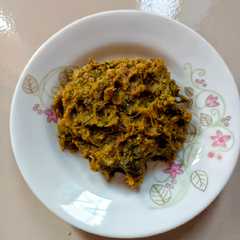 A picture of বরবটি, আলু,বেগুনের মিক্স ভর্তা.