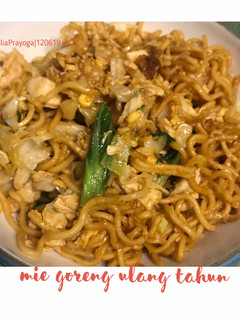 Foto resep Mie Goreng Ulang Tahun