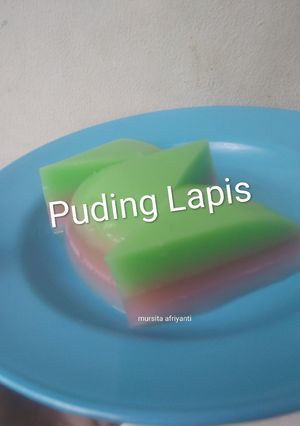 Foto resep Puding Lapis