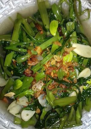 Foto resep Cah Kangkung Pete