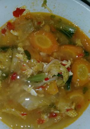 Foto resep Capcay kuah pedes