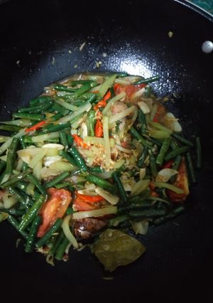 Foto resep Tumis labu siam kacang panjang