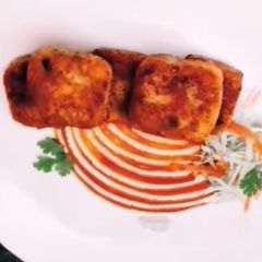Potato Cheese Cutlet A picture of Potato Cheese Cutlet.