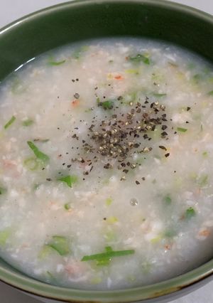 Hình của món Cháo tôm.