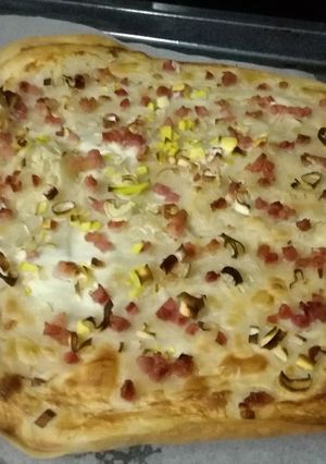 Flammkuchen recept fotója