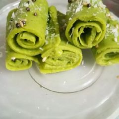 Chutney khandvi A picture of Chutney khandvi.