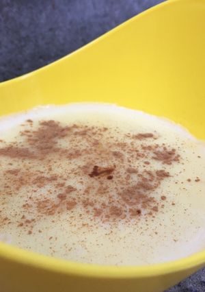 Una foto de Arroz con leche súper cremoso y barato