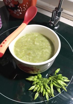 Hình của món Cháo thịt bò bông thiên lý (+8m).
