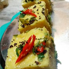 A picture of Mixed Dal Dhokla.