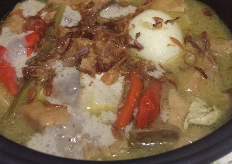 Opor Tahu Telur Rice Cooker