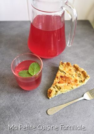 Une photo de Limonade de rhubarbe