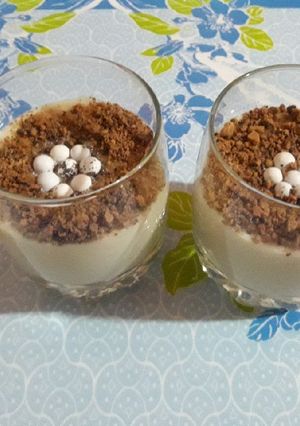 صورة لوصفة تحلية بنيسلي كراميل