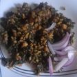 My mother's spinach with lentil